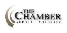 The Chamber of Commerce, Aurora CO logo